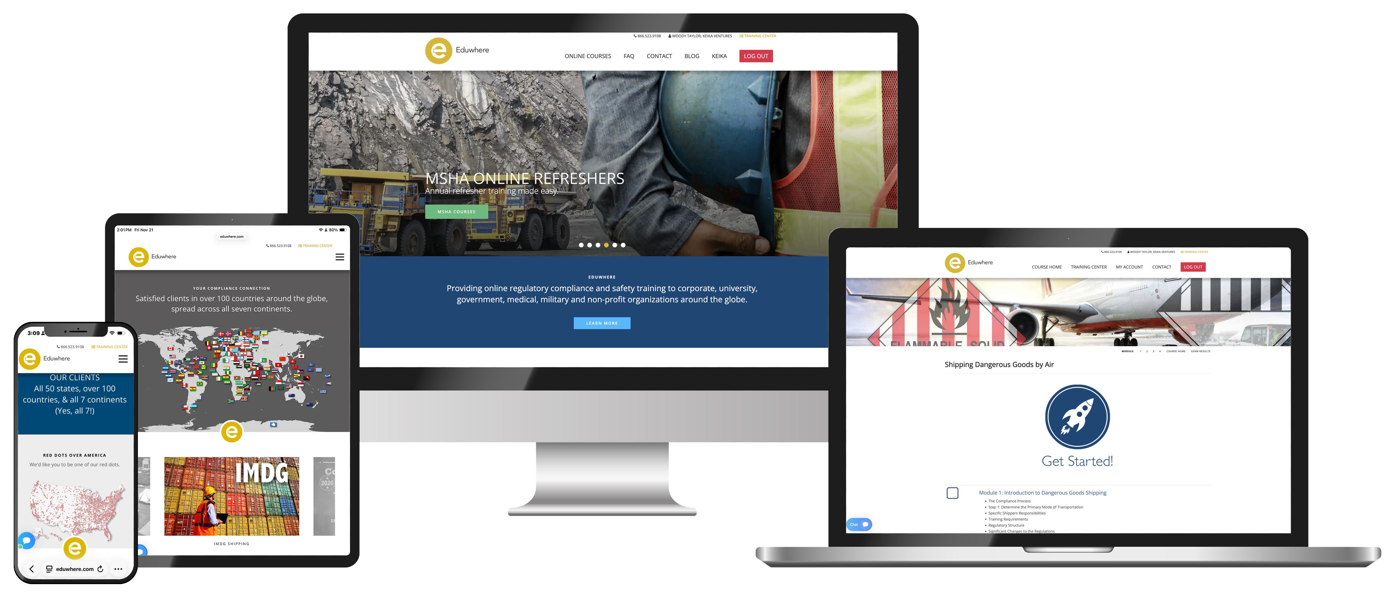 Mobile, Tablet, Laptop, and Desktop Ready!