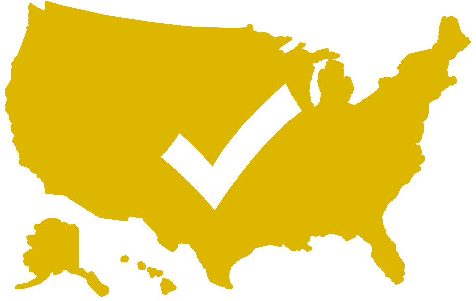 Accepted in the USA!